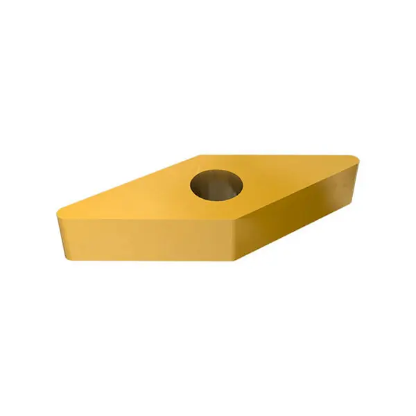 VNGA 160408T IN420 Plaquettes céramiques rhombiques à 35° réversibles avec arête renforcée type-T, pour l’usinage des fontes et aciers traités Offre Limitée