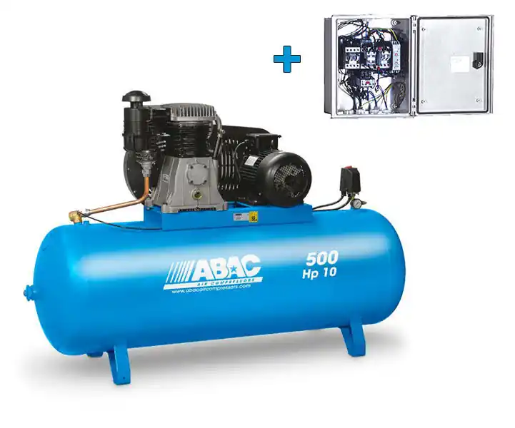 ABAC – COMPRESSEUR 10 CV CUVE 500 L, AVEC DÉMARRAGE ÉTOILE TRIANGLE Promotion