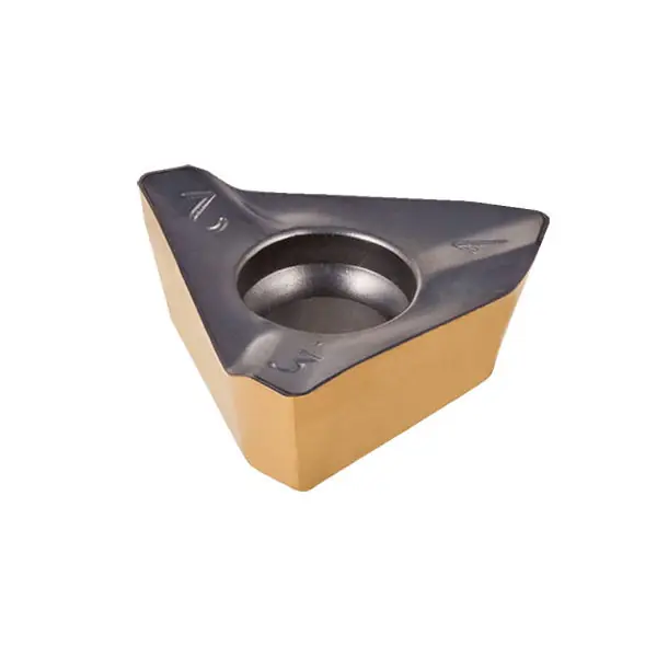 Prix Choc HM390 TDKT 150524-PDR IC808 Triangular Inserts with 3 Helical Cutting Edges for 90° Shoulder Accuracy