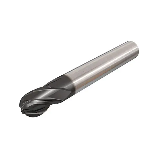 EB030A05-4C03 IC900 Fraises en carbure monobloc hémisphériques courtes, 4 dents, hélice 30°. Dernier Modèle