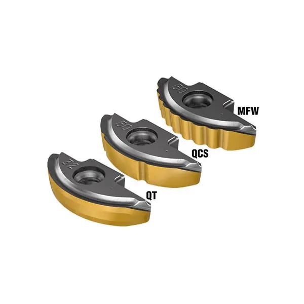 Achat Immédiat BLR D300-QCS IC830 Round Segment Double-Sided Inserts for Ball Nose Milling Cutters